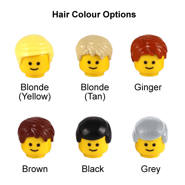 Male Hair Colours