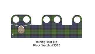 Minifig Kilt Black Watch #5376